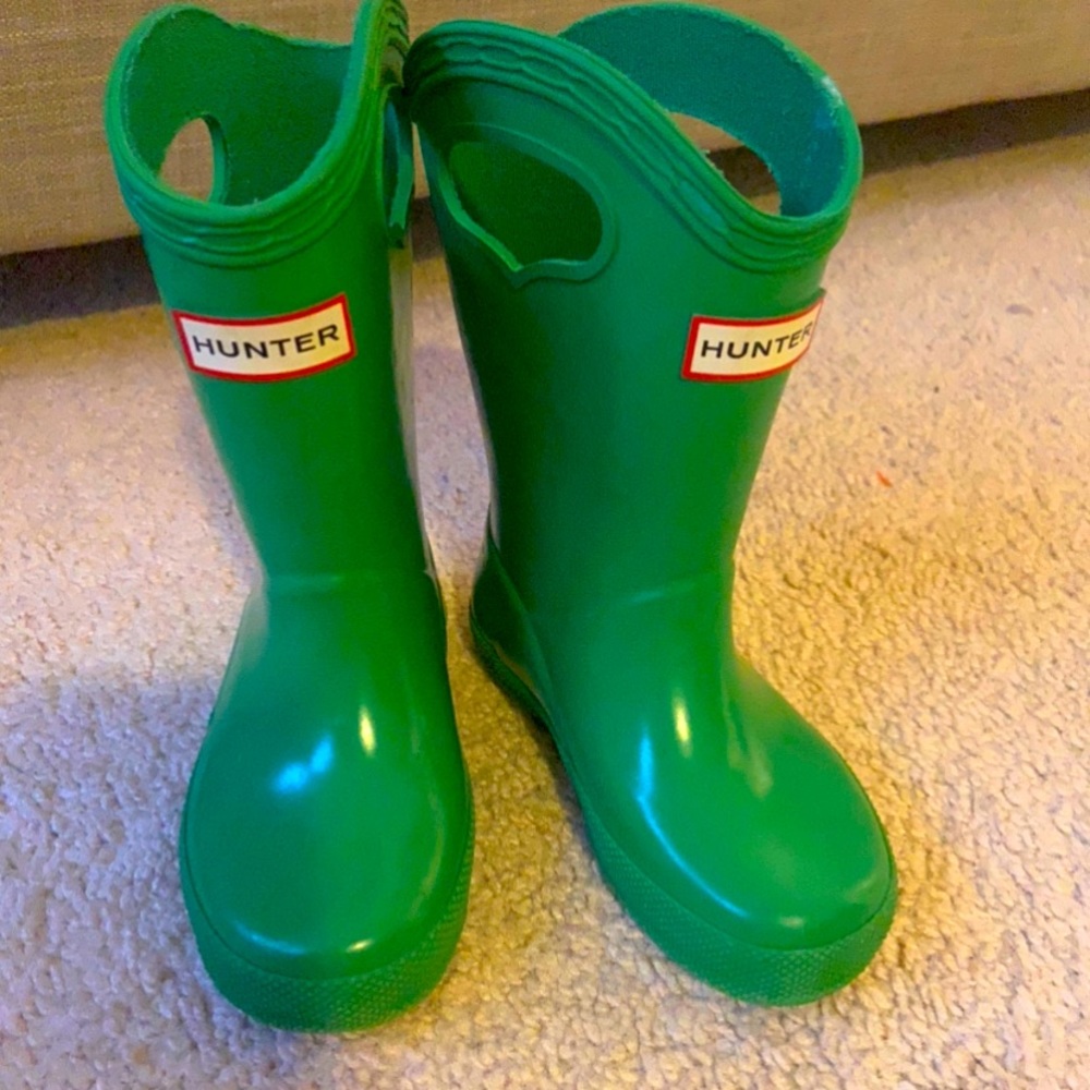 Toddler Sz. 7 Hunter Rain Boots- Like New